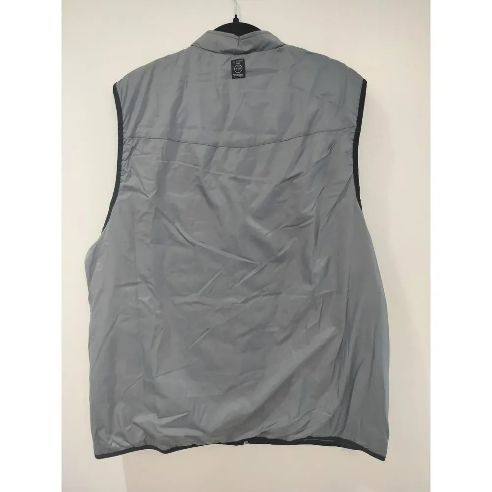 Wrangler Men’s All Terrain Reversible Vest Size XLT Hand Warmer Pockets - Picture 6 of 12